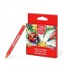 ESTUCHE DE CERAS DE PLSTICO 12 COLORES ARTBERRY 34930