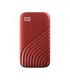 Western Digital My Passport 2000 GB Rojo