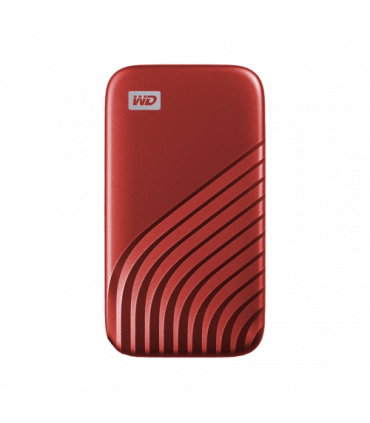 Western Digital My Passport 2000 GB Rojo