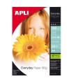 Papel Fotogrfico Apli 12080/ DIN A4/ 180g/ 20 Hojas/ Brillante