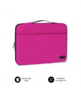 SUBBLIM Funda Ordenador Elegant Laptop Sleeve 13,3-14\" Pink