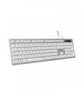 WIRED ERGO KEYS SILENT FLAT HQ SILVER