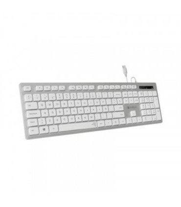 WIRED ERGO KEYS SILENT FLAT HQ SILVER