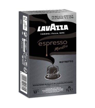 Cpsula Lavazza Espresso Maestro Ristretto para cafeteras Nespresso/ Caja de 10