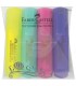 ESTUCHE 4 MARCADORES FLUOR TEXTLINER SURTIDO PASTEL FABER CASTELL 154610