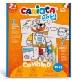 SET BABY COMBINO 2+ TALES + 8 ROTULADORES CARIOCA 42895