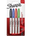 FINE BLSTER 4 COLORES SURTIDOS CLSICOS SHARPIE 1985858