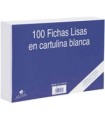 100 FICHAS DE CARTULINA LISA  (150X100 MM) N. 3 MARIOLA 3113L