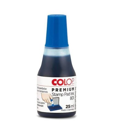 FRASCO TINTA NORIS 110S 25ML AZUL COLOP 110SAB