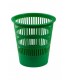 PAPELERA REJILLA DE PLSTICO 12 L. COLOR VERDE FAIBO 307-04