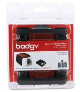 CONSUMIBLE MONOCROMO NEGRO PARA 500 IMPRESIONES BADGY CBGR0500K