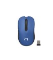 RATON NATEC TOUCAN WIRELESS 1600 DPI OPTICO AZUL-BLANCO