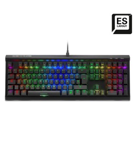 TECLADO GAMING SHARKOON SGK60 MECANICO RGB RED SWITCH