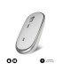 RATN PTICO INALMBRICO WIRELESS MINI MOUSE SILVER