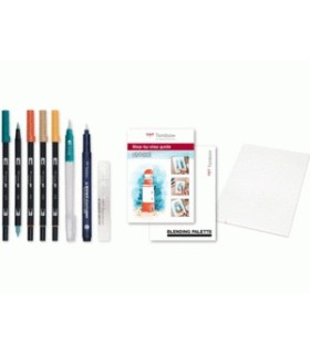 SET WATERCOLORING SEASIDE TOMBOW WCS-SEA